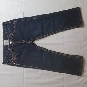 L.A.Idol USA New Fashion Stretch Denim Blue Jean Capri 11
